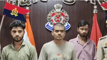 भदोही पुलिस का बड़ा एक्शन, तीन शातिर साइबर ठगों को किया गिरफ्तार