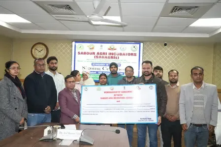 भागलपुर: बिहार कृषि विश्वविद्यालय ने पांच स्टार्टअप्स के साथ किया समझौता ज्ञापन पर हस्ताक्षर