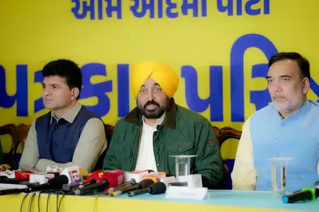 What Achievements Did Bhagwant Mann Showcase in Gujarat?