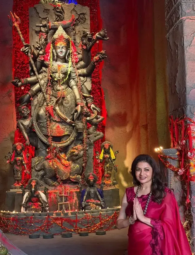 Bhagyashree celebrates Navratri 2026, shares nine forms of Maa Durga