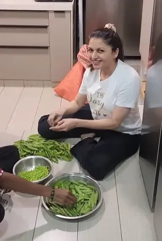 क्या भाग्यश्री को जयपुर की हरी मटर पसंद आई?