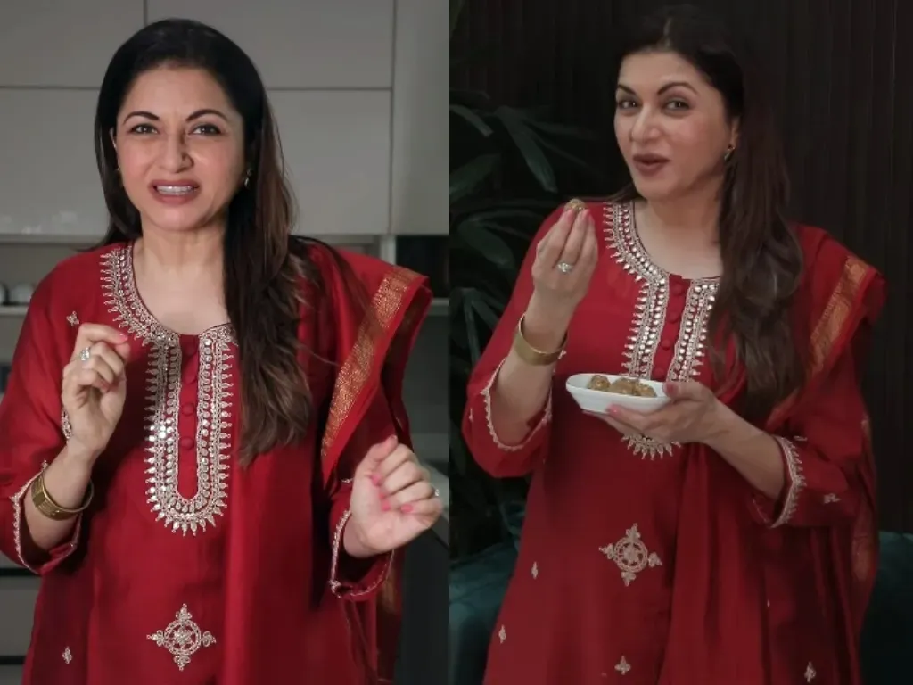Bhagyashree Shares a Recipe for Nutritious Winter Laddoos