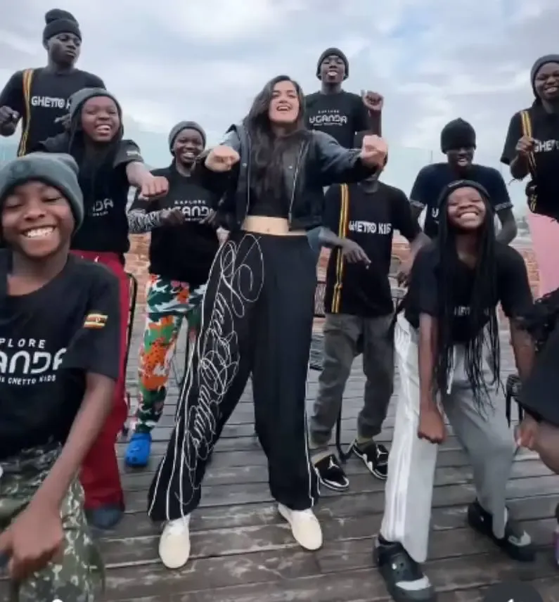 Bhagyashrii Borse dances with Ghetto Kids ahead of Operation Ganga