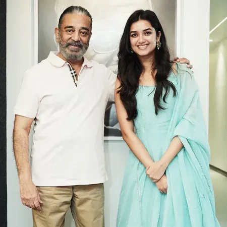 Bhagyashrii Borse joins Seyon: 'Promise to make you proud,' she tells Kamal Haasan