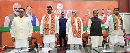 भाजपा का संगठनात्मक अभियान: वंदे मातरम पर उत्सव, हर बूथ पर मतदाता जागरण