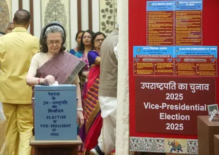 भाजपा का उपराष्ट्रपति चुनाव में क्रॉस वोटिंग का दावा, कांग्रेस के लिए 'चिंतन...'