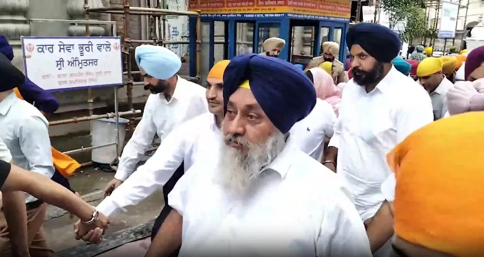 सुखबीर सिंह बादल पर नांदेड़ गुरुद्वारे में हमला: BJP, शिअद, AAP और SGPC ने की कड़ी निंदा