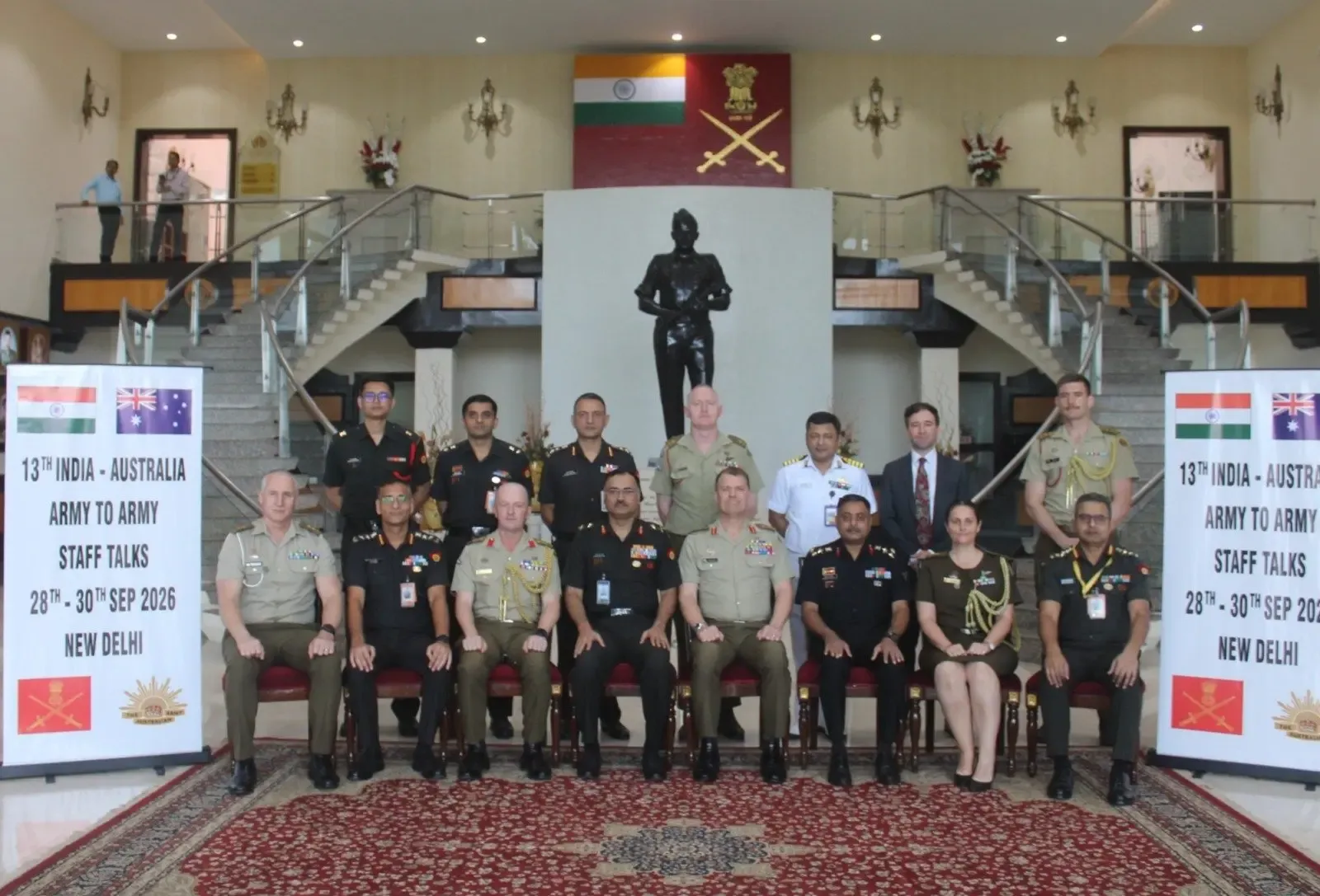 भारत-ऑस्ट्रेलिया 13वीं आर्मी टू आर्मी स्टाफ वार्ता संपन्न, द्विपक्षीय रक्षा सहयोग को नई गति