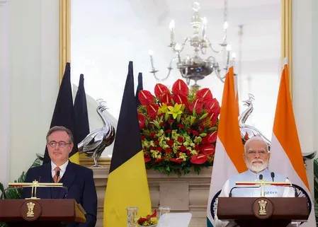 भारत-बेल्जियम द्विपक्षीय व्यापार 5 वर्षों में दोगुना करने पर सहमति, PM मोदी और बार्ट डी वेवर की शिखर वार्ता