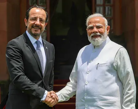 भारत-साइप्रस के बीच रणनीतिक साझेदारी, अगले पांच वर्षों में निवेश दोगुना करने का लक्ष्य : पीएम मोदी