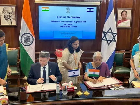 भारत और इजरायल के बीच द्विपक्षीय निवेश समझौता हुआ, दोनों देशों के बीच व्यापार को मिलेगा बढ़ावा