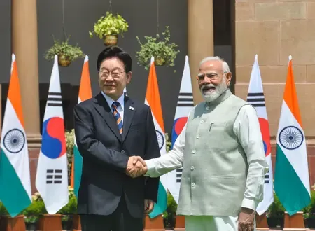 पीएम मोदी का लक्ष्य: 2030 तक भारत और कोरिया का व्यापार 50 बिलियन डॉलर तक पहुँचाना