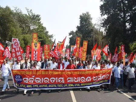 What was the impact of Bharat Bandh in Odisha?