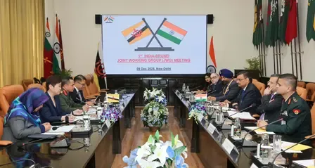दिल्ली में भारत-ब्रुनेई संयुक्त कार्य समूह की उद्घाटन बैठक, रक्षा सहयोग पर हुई चर्चा