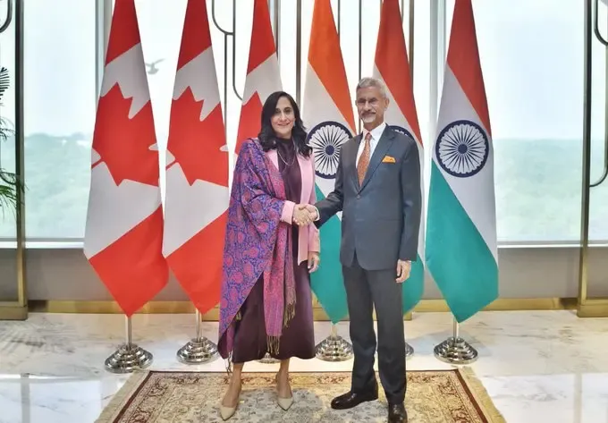 कनाडाई विदेश मंत्री अनिता आनंद का भारत दौरा: द्विपक्षीय प्रगति पर जताई खुशी, व्यापार-सुरक्षा सहयोग पर ज़ोर