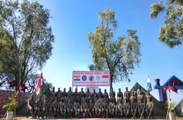 क्या हिमाचल प्रदेश में भारत-इंडोनेशिया संयुक्त विशेष बल अभ्यास 'गरुड़ शक्ति' जारी है?