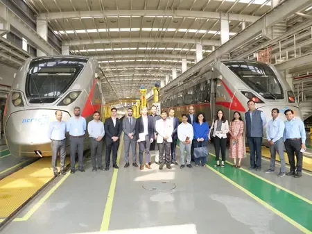 क्या स्पेनिश व्यापार प्रतिनिधिमंडल ने 'नमो भारत कॉरिडोर' का दौरा किया और तकनीक को सराहा?