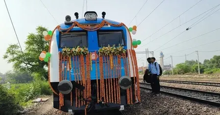 भारत की पहली हाइड्रोजन ट्रेन: जींद-सोनीपत रूट पर 5 दिन में 900 किमी, जीरो उत्सर्जन का नया रिकॉर्ड