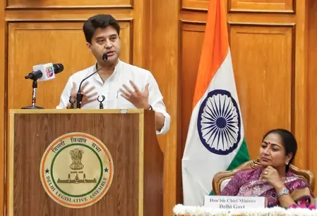 भारत लोकतंत्र की जननी है, इसके सपनों को साकार करना हमारी जिम्मेदारी : सिंधिया 