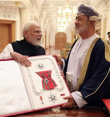 'भारत-ओमान के लोगों के बीच स्नेह और विश्वास का प्रतीक', सर्वोच्च नागरिक सम्मान मिलने पर पीएम मोदी 