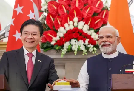 भारत-सिंगापुर एआई, डिजिटल टेक्नोलॉजी और न्यूक्लियर के क्षेत्र में मिलकर करेंगे काम (लीड-1)