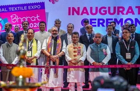 Bharat Tex 2026 opens at Bharat Mandapam, maps India's Vision 2030 textile roadmap
