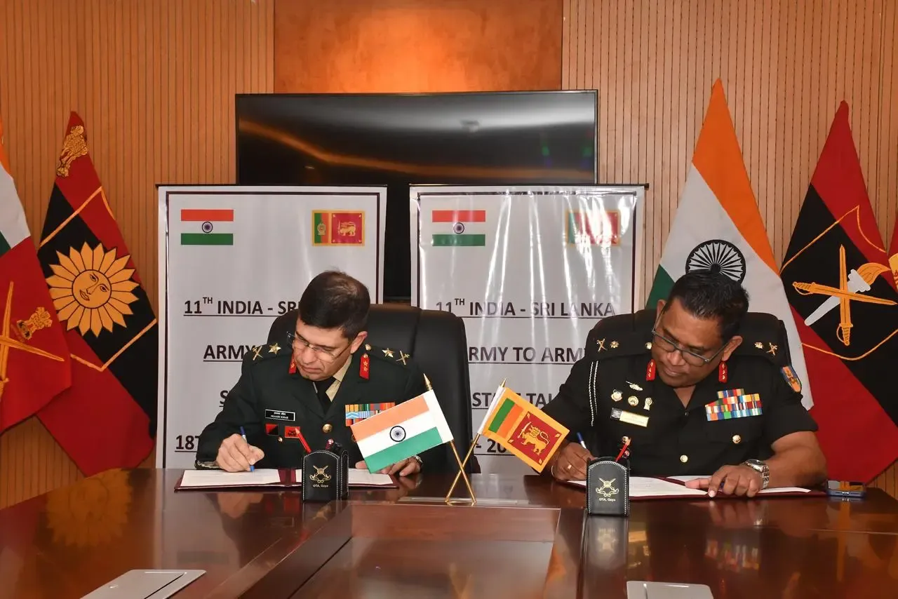 क्या भारत व श्रीलंका के बीच सैन्य वार्ता ने बॉर्डर डिफेंस पार्टनरशिप को मजबूती दी?