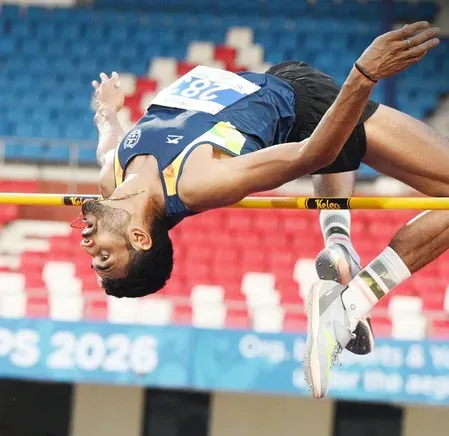 सर्वेश अनिल कुशारे का 2.31 मीटर हाई जंप नेशनल रिकॉर्ड, एशियन गेम्स 2026 के लिए क्वालिफाई