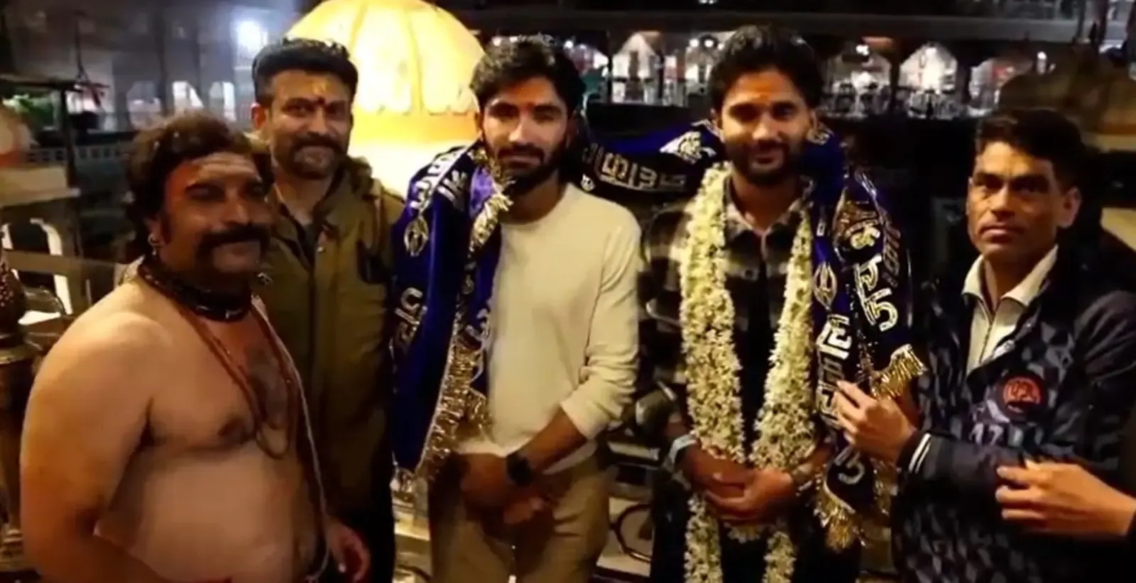 क्या भारतीय क्रिकेट टीम के खिलाड़ी नीतीश कुमार रेड्डी ने महाकालेश्वर मंदिर में दर्शन पूजन किया?