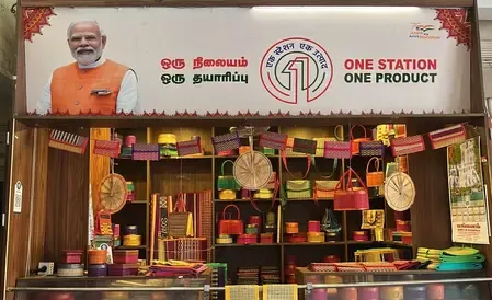 भारतीय रेल की ‘एक स्टेशन एक उत्पाद' स्थानीय शिल्प कौशल को बढ़ावा देने के लिए एक सशक्त मंच