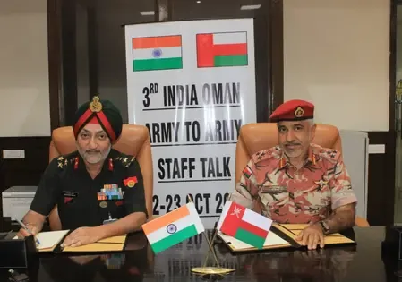 भारतीय सेना और रॉयल आर्मी ऑफ ओमान ने रक्षा सहयोग को दी नई गति