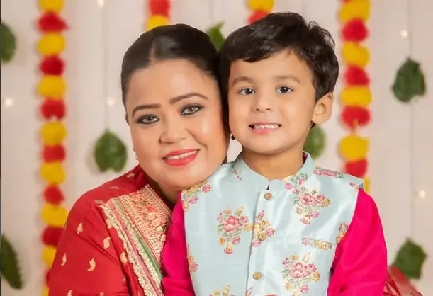 Bharti Singh's Son Gola Eager for a Pedicure at Tejasswi Prakash's Salon