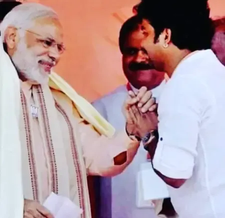 How Did Bhojpuri Stars Khesari Lal Yadav and Pawan Singh Celebrate PM Modi's 75th Birthday?