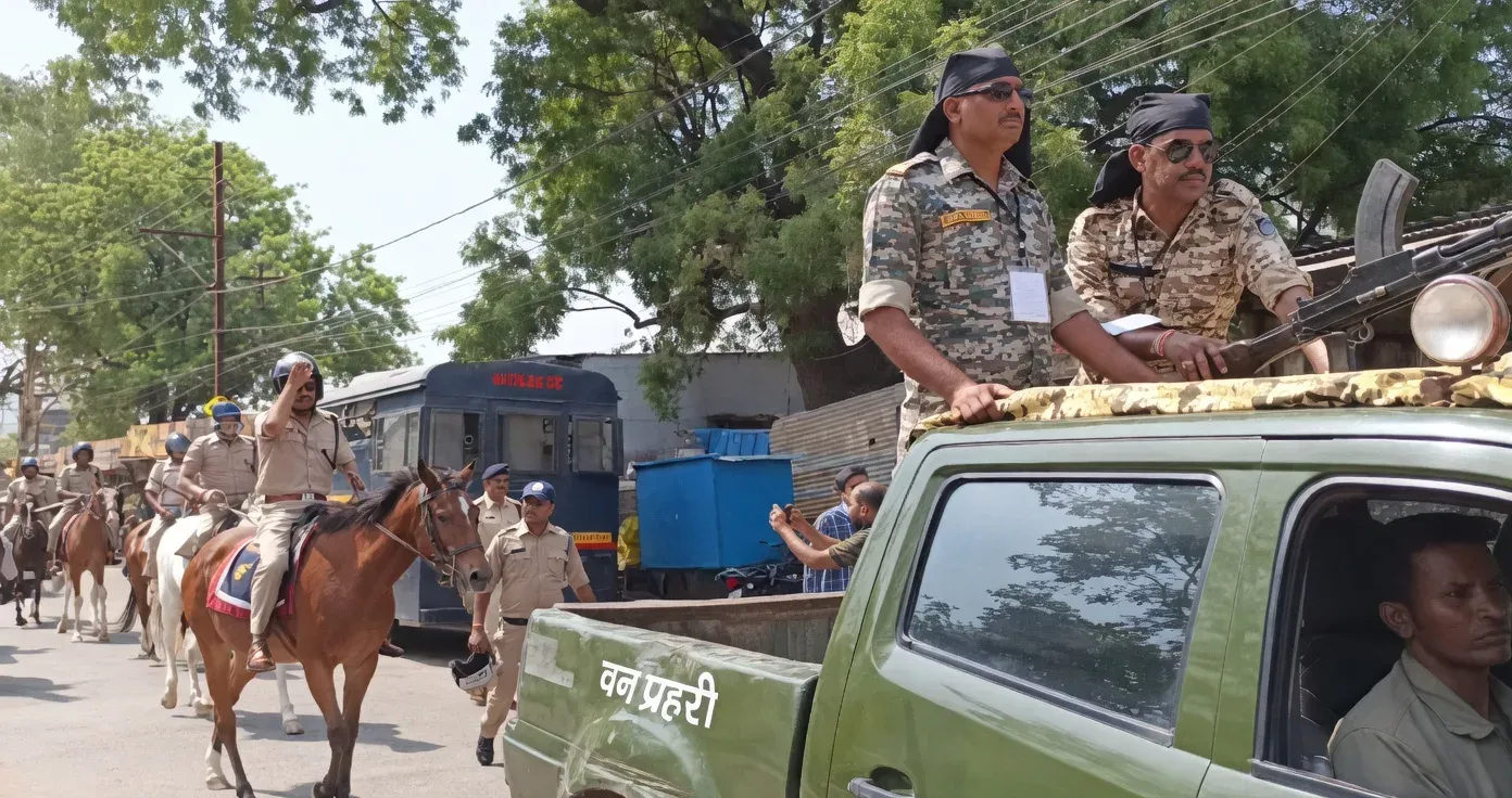 भोजशाला में मध्य प्रदेश उच्च न्यायालय के आदेश के बाद पहली बार नमाज नहीं, 1,800 से अधिक पुलिसकर्मी तैनात