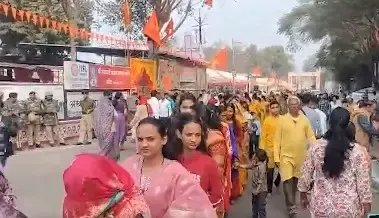 How Did Bhojshala Celebrate Basant Panchami Under Tight Security?