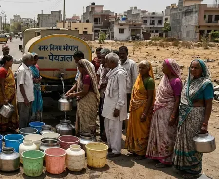 Bhopal Declares District a Water-Scarce Zone: Immediate Ban on New Borewells Enacted