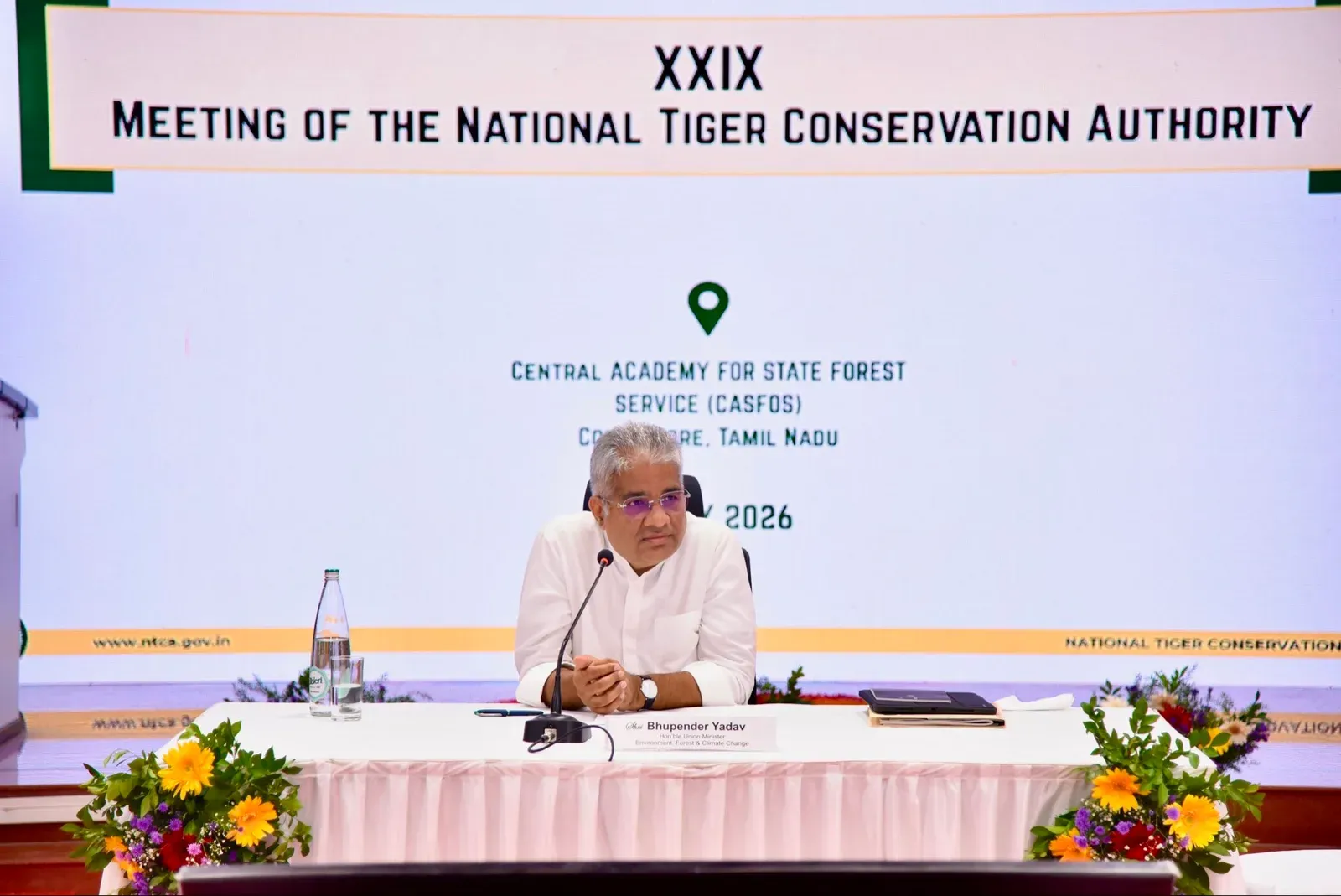 Bhupender Yadav chairs 29th NTCA meet in Coimbatore