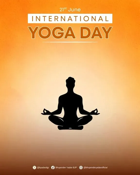 Bhupender Yadav Greets Nation on International Yoga Day 2026