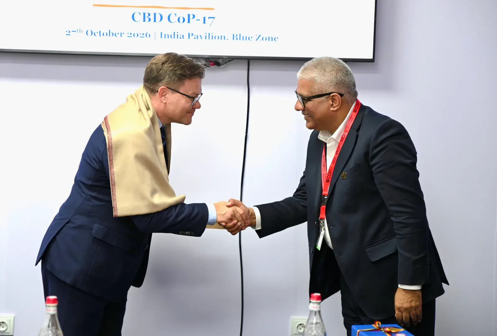 Bhupender Yadav meets German envoy minister at CBD COP17