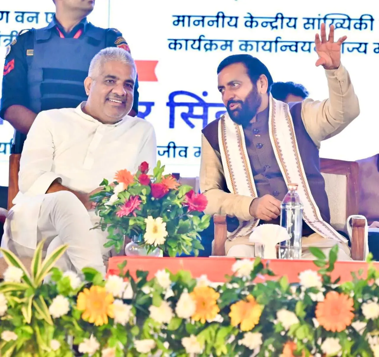 Bhupender Yadav Plants Trees in Manesar, Hails Haryana's Aravalli Move
