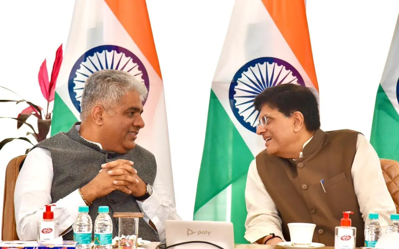 Bhupender Yadav Wishes Piyush Goyal on Birthday