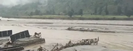 Bhutan glacial lake burst floods alert in north Bengal, residents evacuated