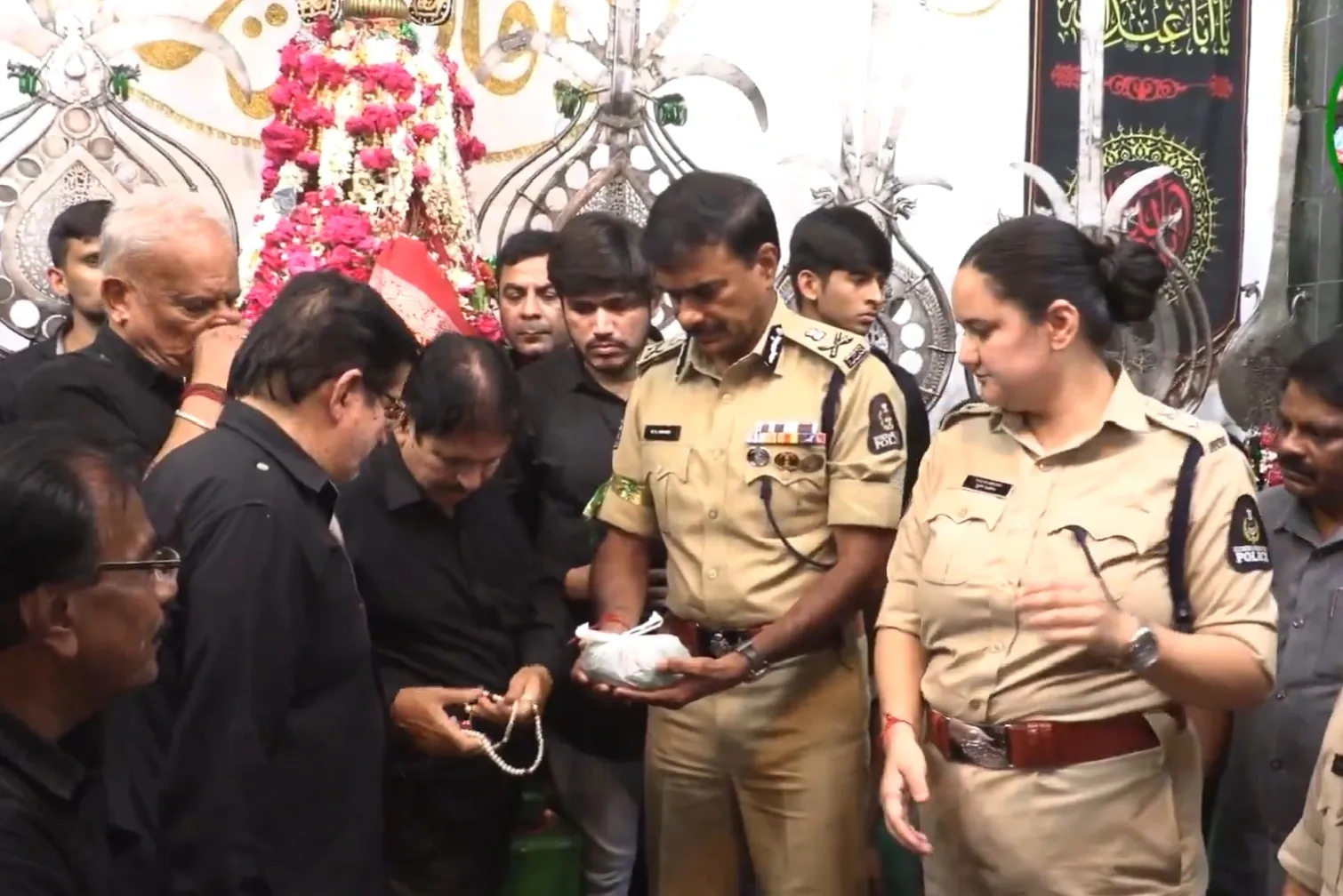 Is the ‘Bibi-Ka-Alam’ procession in Hyderabad a sight to behold amid tight security?