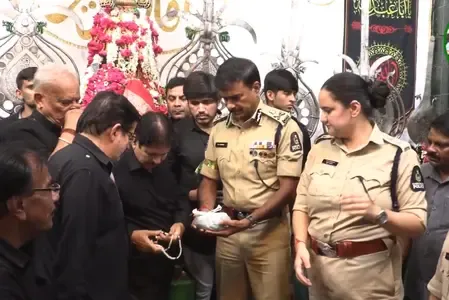 Is the ‘Bibi-Ka-Alam’ procession in Hyderabad a sight to behold amid tight security?