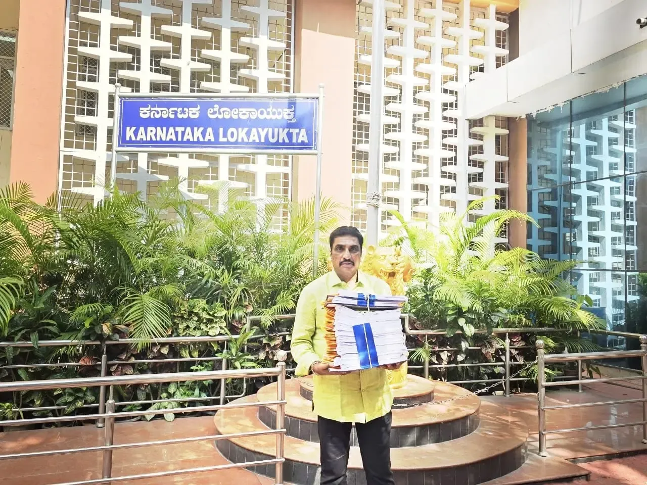 BJP Leader Alleges Government Land Grabbing in Bengaluru; Files Complaint with Lokayukta