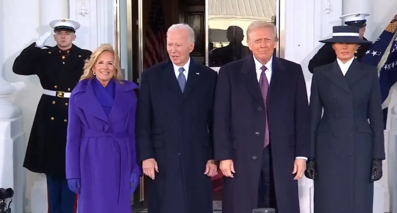 Biden and Trump Unite for Capitol Oath Ceremony