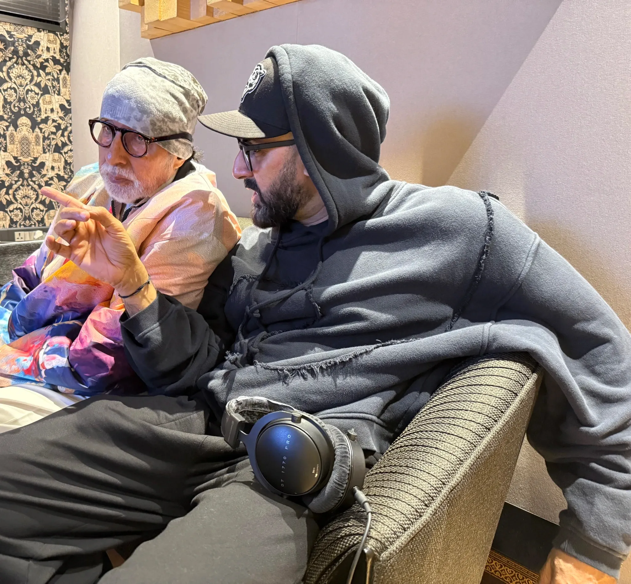 What Does Big B Say About Creating With His Son Abhishek?