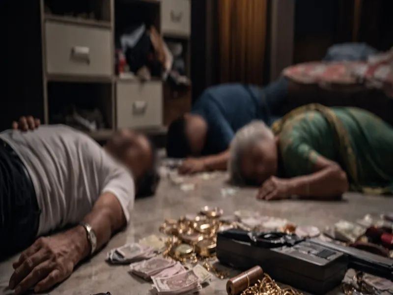 How Did Armed Robbers Target a Family on Republic Day in Bihar?