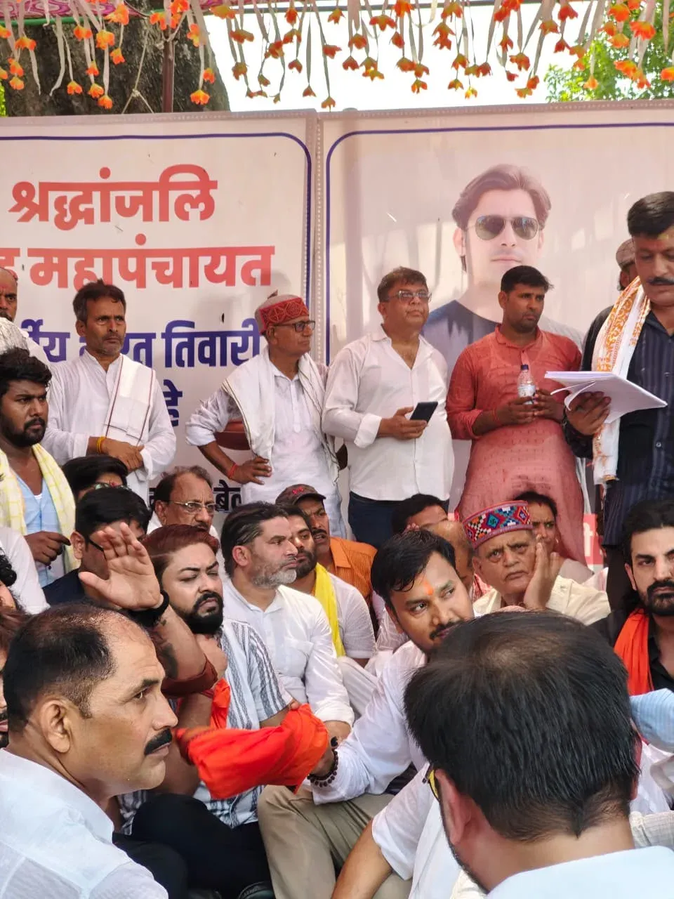 भरत तिवारी कथित एनकाउंटर: भोजपुर में महापंचायत, प्रशांत किशोर ने 15 दिन का अल्टीमेटम दिया