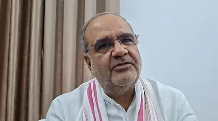 महागठबंधन के चुनावी घोषणापत्र पर भूपेंद्र चौधरी का तंज, 'ऐसे वादे करना अवास्तविक'